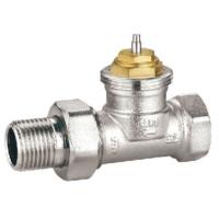 Quality EN215 Certified Straight Thermostatic Radiator Valve With G 3/4'' For Steel Pipe for sale