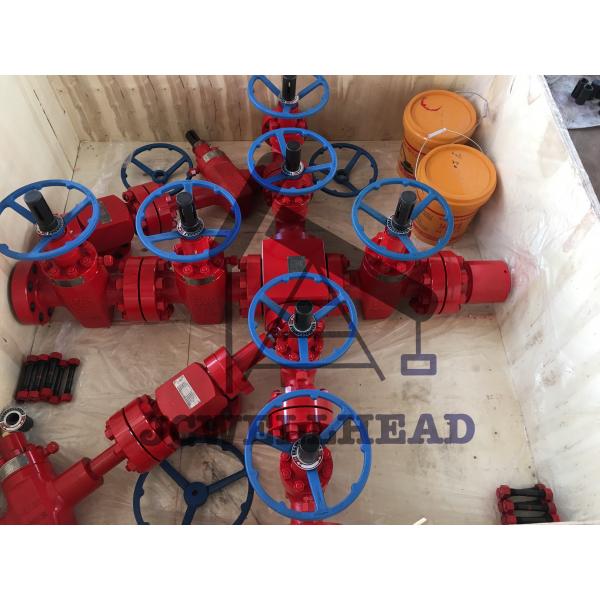 Quality 900 Series Wellhead Christmas Tree Dual Wing Xmas Tree With 5 1/2" Casing Seal for sale
