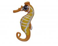 Buy cheap Lifelike Cute Inflatable Pool Animals Sea Horse Shaped 20'' Marketing Displays from wholesalers