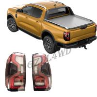China Smoked Black 4wd Tail Lights For Ford Ranger 2023 Tail Lamp Replacement factory