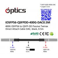 Quality OSFP56-QSFPDD-400G-DAC0.5M 400G OSFP56 to QSFPDD (Direct Attach Cable) (Passive) for sale