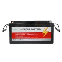 Quality 300ah 12V 24V Battery Lifepo4 Lithium Battery Pack RV Rechargeable Solar for sale