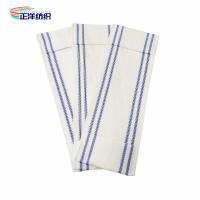 Quality 280gsm Dry Cleaning Mop 5.5"X18" Non Woven Microfiber Disposable Mop for sale