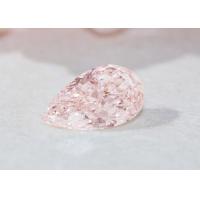China Sakura Pink Pear Shape Lab Grown Pink Diamonds 1.5ct-2ct factory