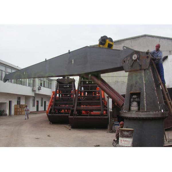 Quality Hydraulic Offshore Pedestal Crane , Offshore Stiff Boom Crane For Cargo Lifting for sale