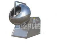 China automatic stainless steel hot air peanut coated machine for UK Client factory