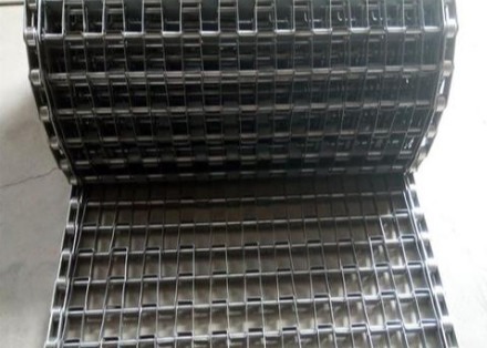 Quality 316SS Flat Flex Conveyor Belt , Wire Mesh Belt For Chocolate Cookies for sale