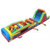 China Plato PVC Material Inflatable Obstacle Courses Beautiful And Long Durability factory