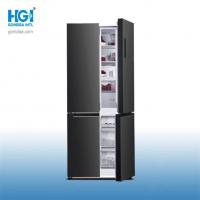 China No Frost Digital Bottom Mount Four Door Refrigerator For Home factory