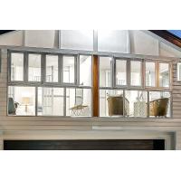 Quality Modern Building Bi Fold Aluminium Windows Soundproof Folding Glass Windows for sale