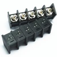 China 11.00mm pitch pcb barrier terminal blocks pc pin vertical through hole screws with captive plate factory