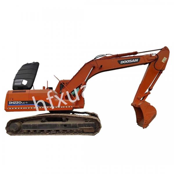 Quality DH220-7 Used Doosan Excavator 220LC 22 Ton 144.1kN Bucket Digging Force for sale