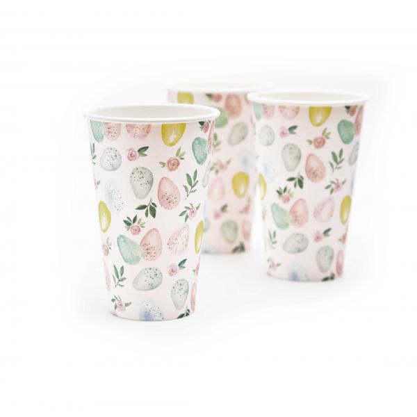 Quality 16OZ Kraft Fruit Print Compostable Single Wall Paper Cup for sale
