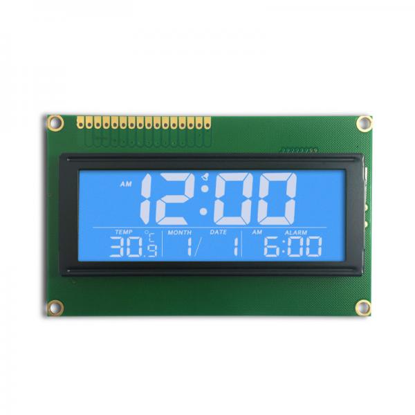 Quality Custom 20x4 STN Positive Transflective Y-G Backlight 2004 Character Graphic Segment Monochrome LCD Display Module for sale