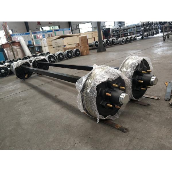 Quality 2000Kg 12 Inch Drum Electric Trailer Drop Axles 50x50mm for sale