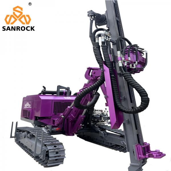 Quality Depth 50m Hydraulic DTH Drilling Machine Rotary Borehole Drilling Rig Mining for sale
