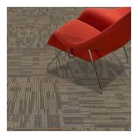 Quality Cost-Effective Carpet PP Carpet Tiles With Soft Non-Woven Backing 50x50 cm for sale