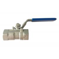 Quality 1/2" sized 304 stainless steel reduced bore 1 pc type npt bspt bspp threaded for sale