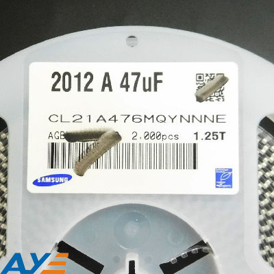 Quality 6.3V X5R 0805 SMD Electronic Components Capacitors CL21A476MQYNNNE for sale