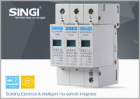 China IEC Standards Lightning surge protector SPD , transient voltage surge suppressor TVSS factory