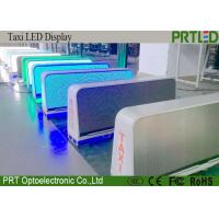 China Full Color P5 Taxi Top LED Display , Car Roof Taxi Top LED Sign Board for sale