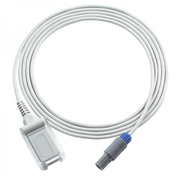Quality Biolight SpO2 Sensor Cable 5Pin To DB9 Digital Sensor SpO2 Extension Cable 2.4M for sale