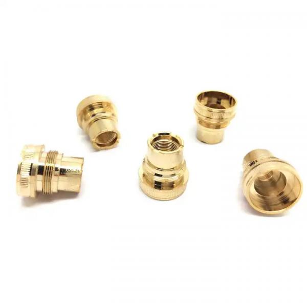 Quality Custom Machined CNC Brass Parts Polishing Surface Treatment for sale