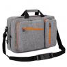 China 17 Inch Laptop Tote Bag Grey Color , Travel Laptop Backpack Computer Bag factory