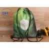 China Embroidered Drawstring Bag Backpack , Drawstring Bag Custom Logo For School Kids factory