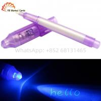 China Magic Laser UV Light Invisible Ink Pen 10ml UV Marker Pen White factory