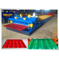 Quality Glazed Monterrey Roof Roll Forming Machine / Metal Sheet Forming Machine for sale