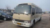 China 20 Passengers Toyota Coaster Second Hand 2013 Year With Strong Engine factory