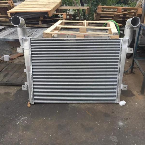 Quality Standard Size Aluminum Intercooler Radiator For  385C Cooling System for sale