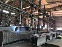 China Fast Assembled Garage Steel Frame With C Purlin / Prefab Building Construction factory