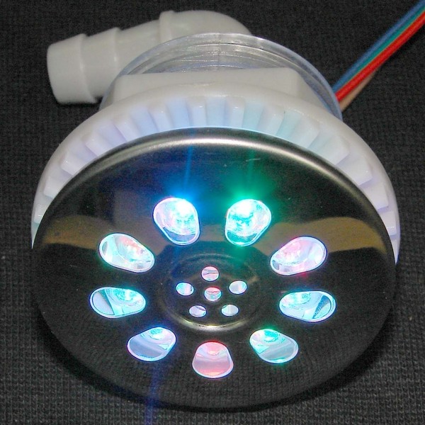 China IP68 Waterproof multi changing led lighting for swimming pools AC / DC12V factory