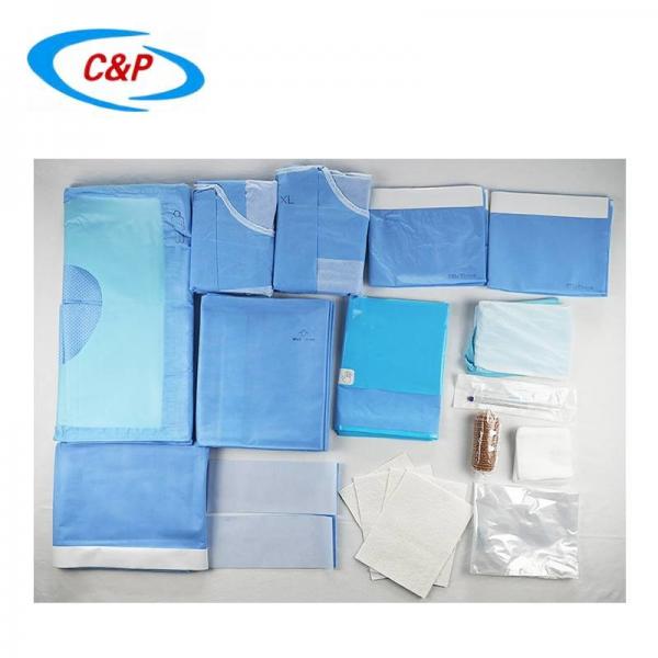 Quality Orthoarts Hip Disposable Surgical Pack Sterile Drape With Hole Water Resistant for sale