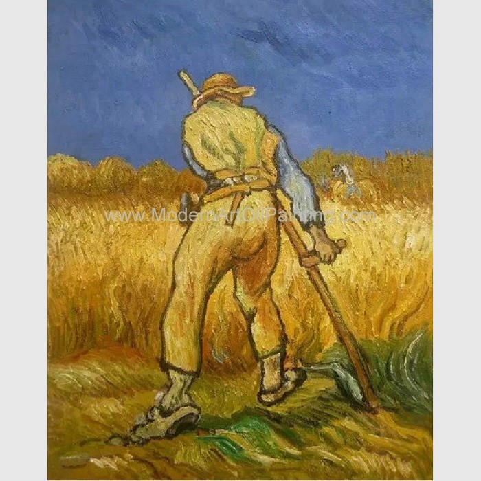 China Master Oil Painting Reproductions / Van Gogh Farm Painting On Canvas factory