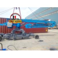 Quality JIUHE HGY15 HGY17 Concrete Pump Hydraulic Mobile Placing Boom 18M for sale
