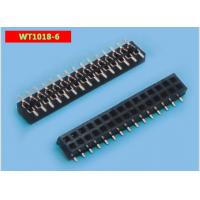 Quality WT1018-6 1.0mm Single Row Pin Header / Idc Female Connector SGS RoHS Approved for sale