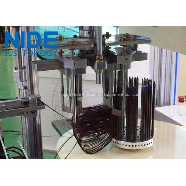 Quality Large Stator Coil Winding Machine Automatic Table Fan Motor Plc Control for sale