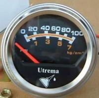 China Utrema Auto Electrical Oil Pressure Gauge 52mm factory