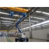 China Electric Articulating Boom Lift , Trailer Mounted Boom Lift 12-30m 230kg Load factory