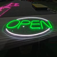 China Manufacturer customization hanging business neon store led open sign factory