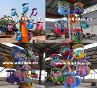 China Attractive children games funfair rides mini ferris wheel/ amusement park equipment for family factory