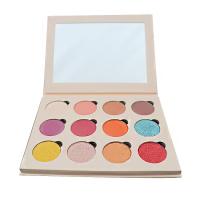 China 500pcs Dramatic ISO Mineral Makeup Eyeshadow Palette 16.2*12.3*3.3cm factory