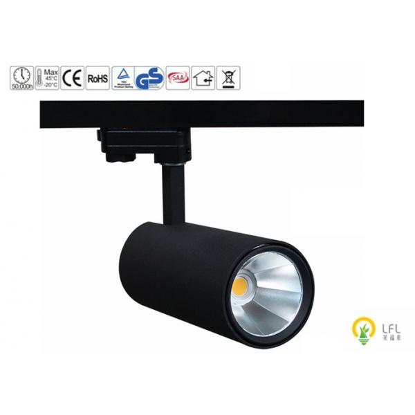 Quality 45W Commercial LED Track Spotlights With Die Casting Aluminum 100lm/Watt for sale