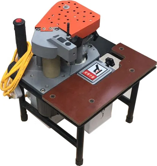 Quality 100mm Wood Edge Banding Machine 2.2KW Woodworking Edge Bander for sale