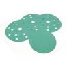 China High quality Green film Hook and Loop backing Sanding Discs for car factory