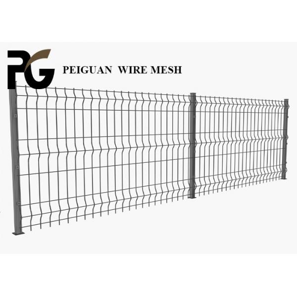 Quality PVC Coated 3m V Mesh Security Fencing Garden Decoration for sale