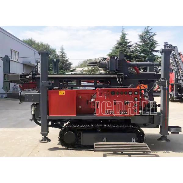 Quality Water 260m Crawler Mounted Drilling Rig Hydraulic Rotation for sale